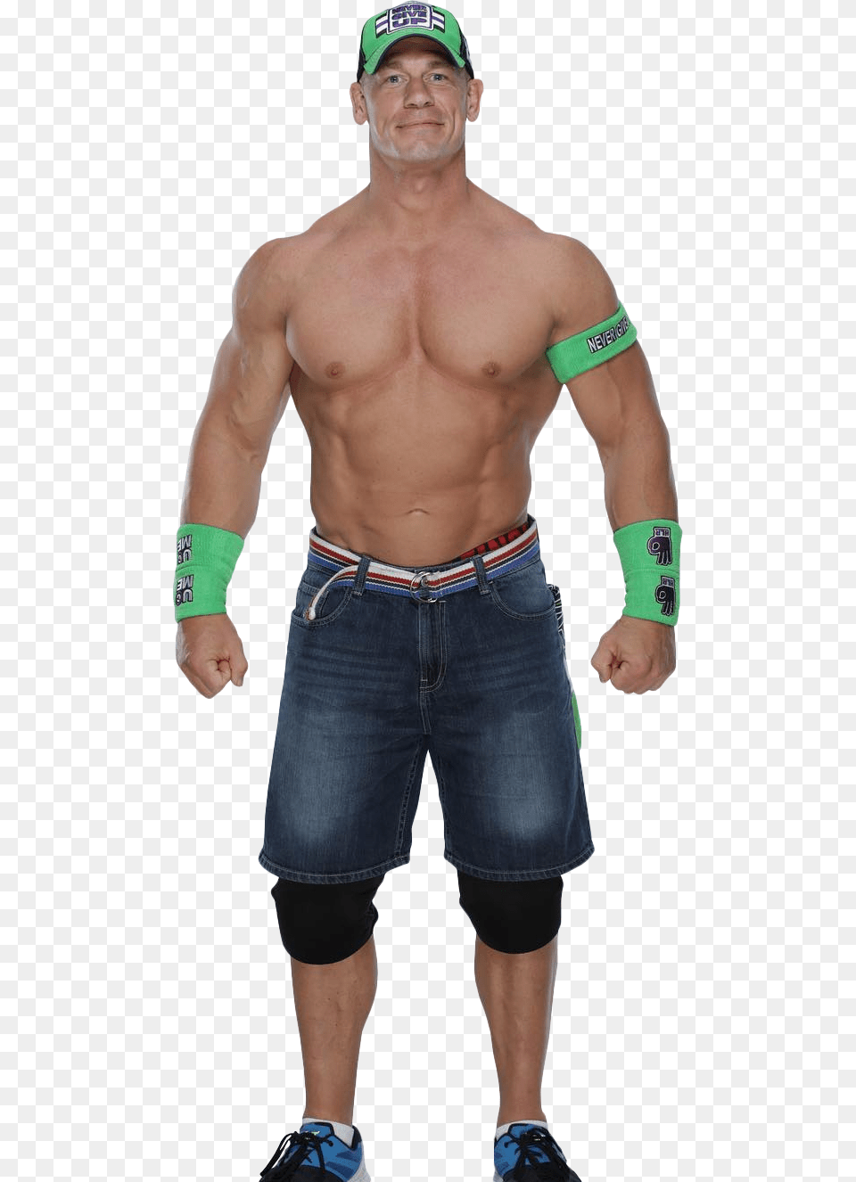 John Cena Wwe John Cena Full Body, Shorts, Clothing, Person, Man Free Transparent Png