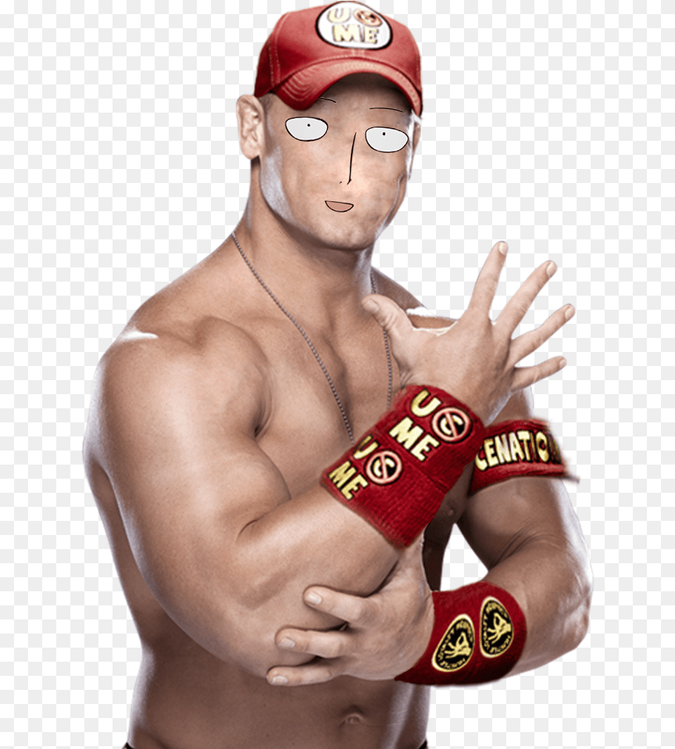 John Cena You Cant See Me Transparent John Cena You Cant See Me Pose, Finger, Hand, Clothing, Cap Free Png