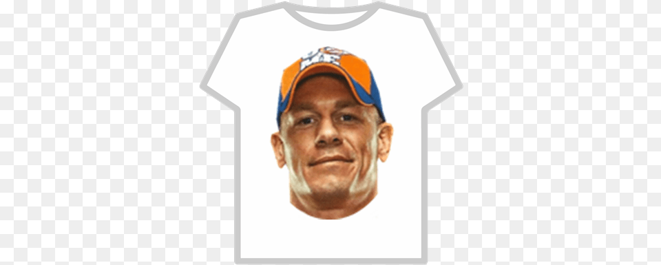 John Cenafacepng Roblox John Cena Body Pics Hd, T-shirt, Hat, Clothing, Cap Free Png