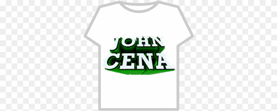 John Cenalogopng Roblox Roblox Hack T Shirt, Clothing, T-shirt Free Transparent Png