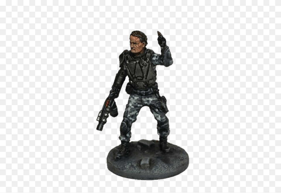 John Connor For Terminator Genisys The Miniatures Game Terminator Genisys John Connor Toy, Figurine, Adult, Male, Man Free Png