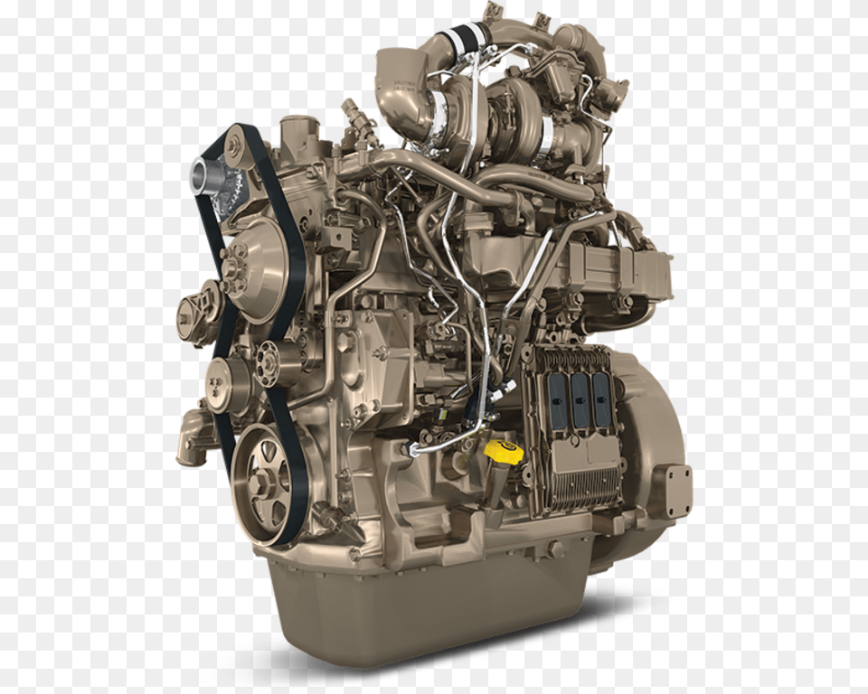 John Deere 4045hfc09 Product Photo Engine, Machine, Motor, Bulldozer Png Image