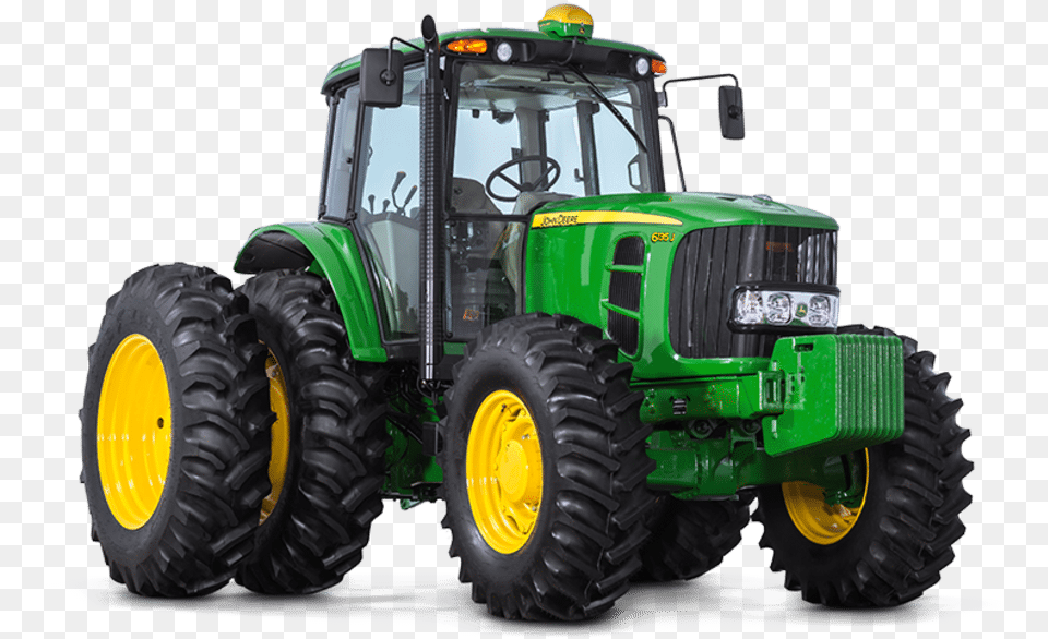 John Deere 7230 J, Tractor, Transportation, Vehicle, Machine Png Image