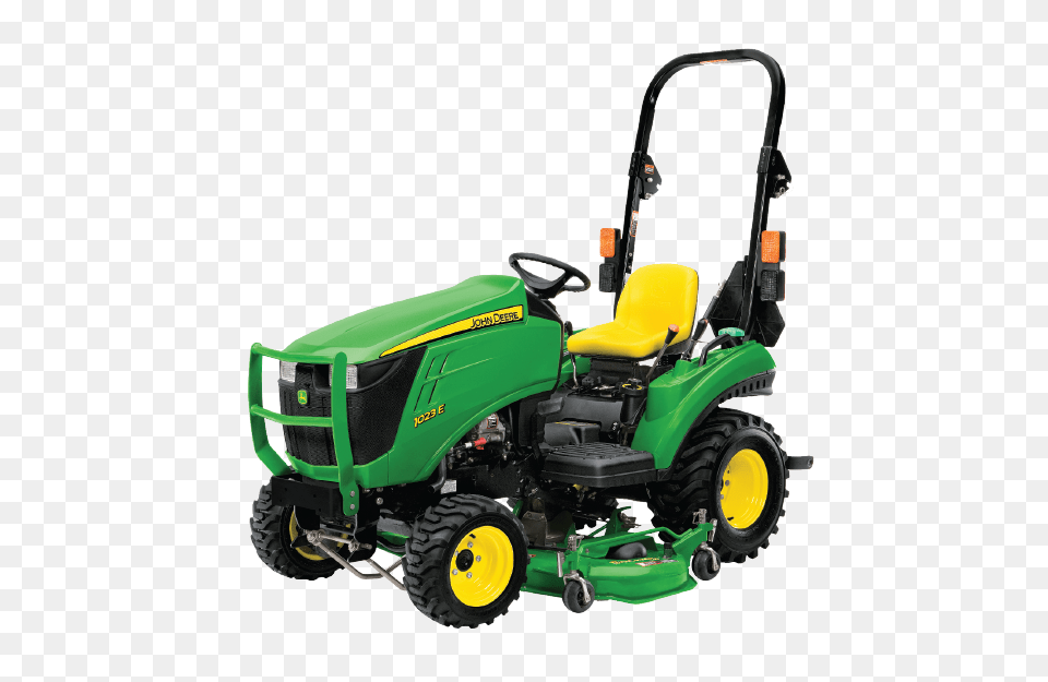 John Deere Compact Tractor Promotion, Grass, Lawn, Plant, Device Free Png