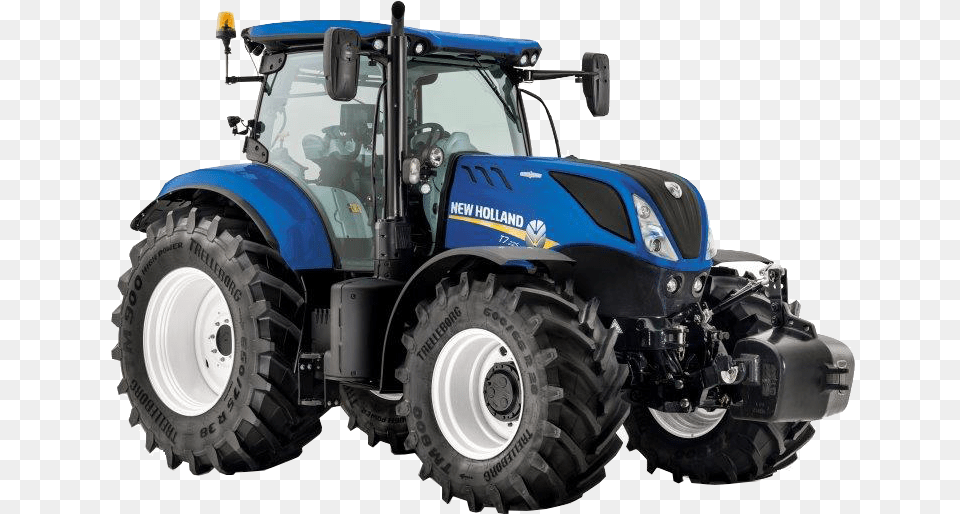 John Deere International Harvester New Holland Agriculture New Holland T7 Tractor, Transportation, Vehicle, Bulldozer, Machine Png