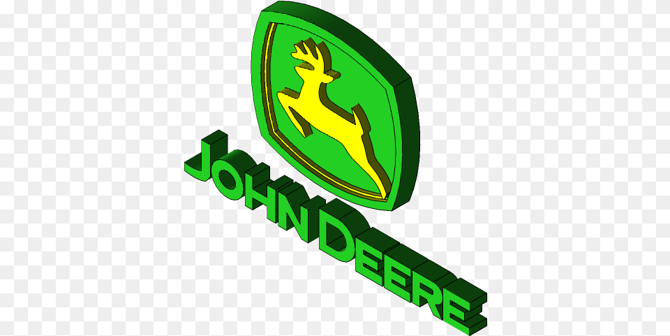 John Deere Logo John Deere Logo 3d, Dynamite, Weapon Png