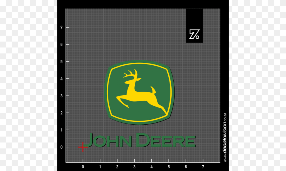 John Deere Logo Sticker, Symbol, Vehicle, Car, Coupe Png