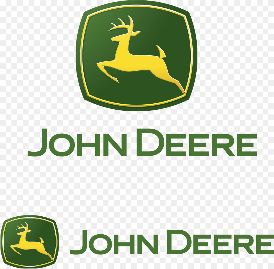 John Deere Logo Animal, Deer, Mammal, Wildlife Free Transparent Png