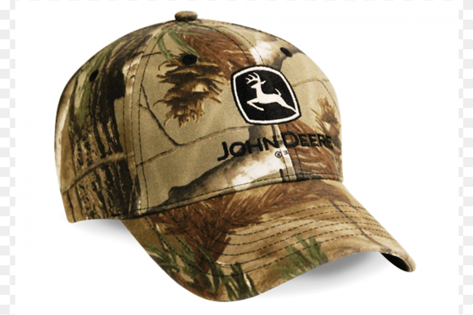 John Deere Realtree Twill Cap Baseball Cap, Baseball Cap, Clothing, Hat, Animal Png