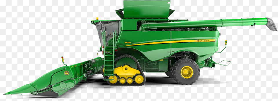 John Deere S Series Combines Pluspng John Deere S690 Tracks, Countryside, Nature, Outdoors, Rural Free Transparent Png