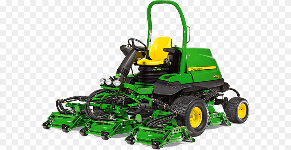 John Deere Semi Rough Mower, Grass, Lawn, Plant, Device Png Image