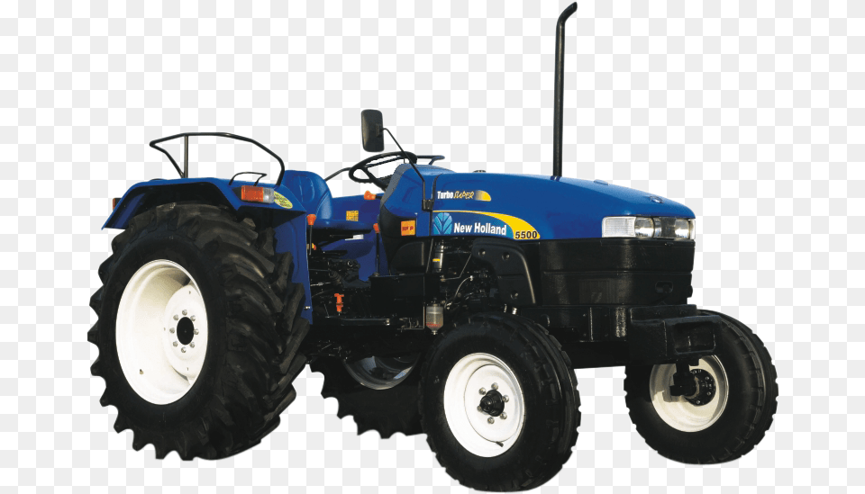 John Deere Tractors In India New Holland Agriculture New Holland Tractor 60 Hp, Transportation, Vehicle, Machine, Wheel Free Transparent Png