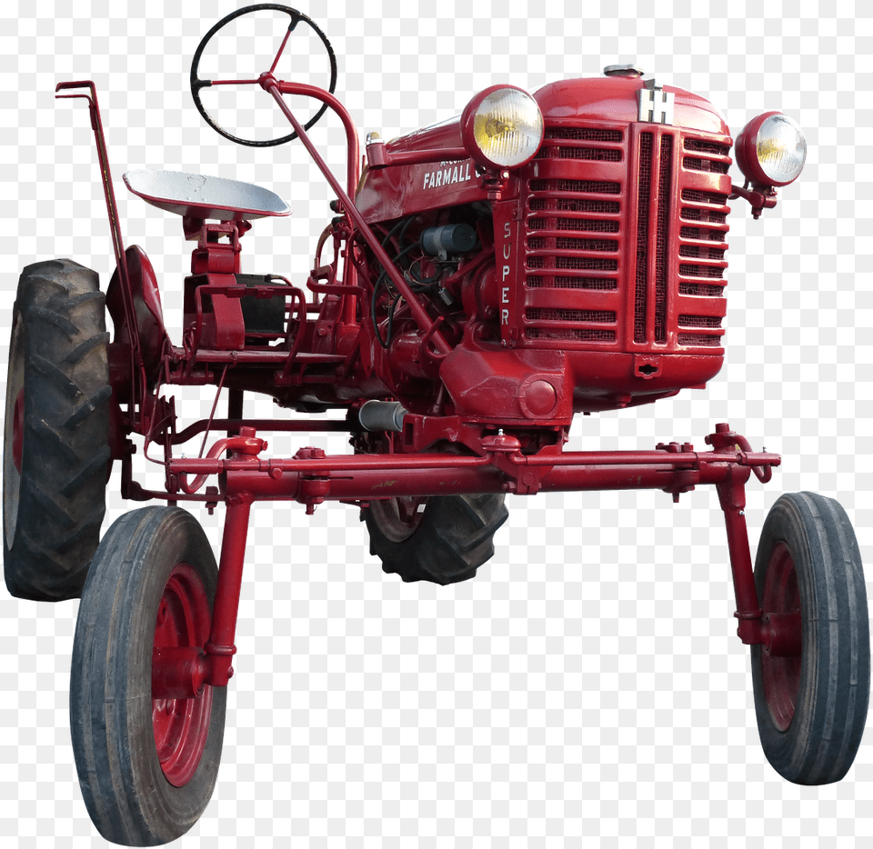 John Deere Vintage Tractors, Machine, Wheel, Tractor, Transportation Png