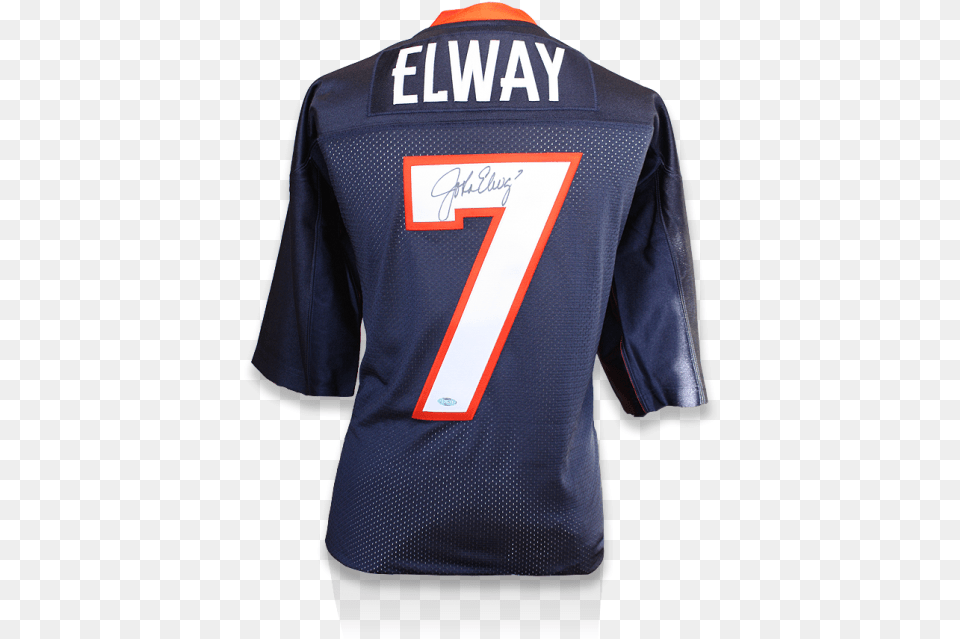 John Elway Signed Authentic Denver Broncos Throwback Jersey John Elway Jersey, Clothing, Shirt, T-shirt Free Png Download