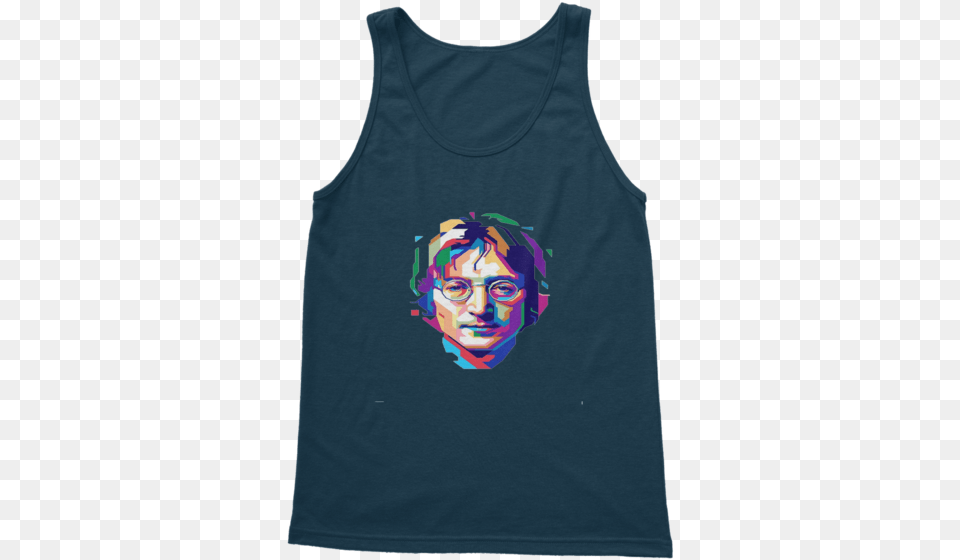 John Lennon 1 Classic Women39s Tank Top Active Tank, Clothing, Tank Top, Face, Head Free Png Download