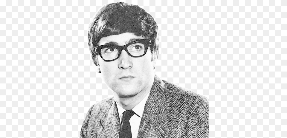 John Lennon Channeling Buddy Holly John Lennon Buddy Holly Glasses, Accessories, Portrait, Photography, Person Free Png