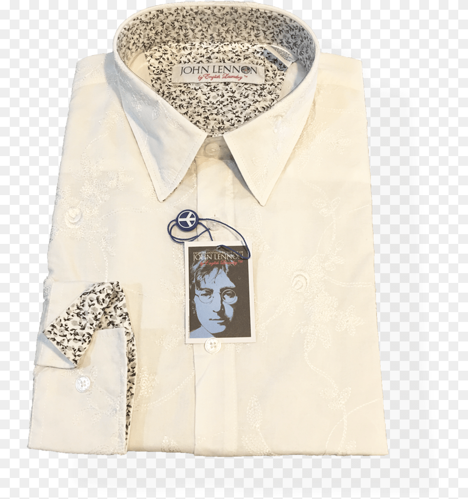 John Lennon I Feel Fine Polo Shirt, Clothing, Dress Shirt, Sleeve, Long Sleeve Png