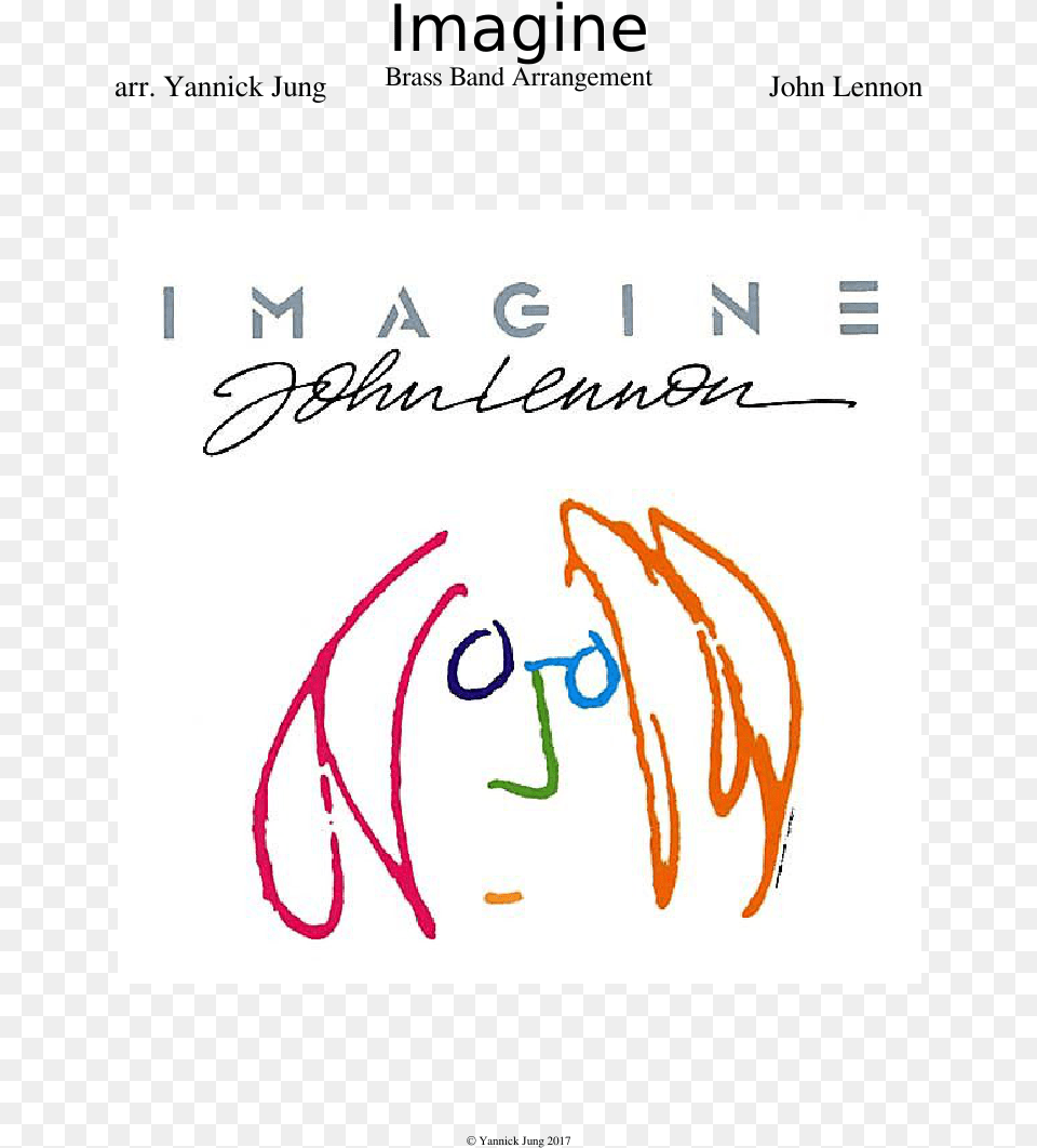John Lennon Imagine Cd Single Download Imagine John Lennon Original Soundtrack, Handwriting, Text, Person Free Transparent Png