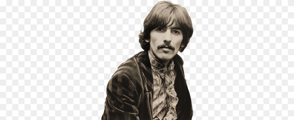 John Lennon Images U2013 George Harrison Hair Sgt Peppers, Adult, Face, Head, Male Free Transparent Png