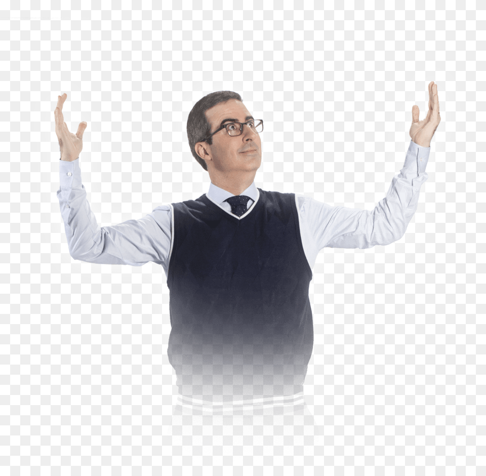 John Oliver, Shirt, Clothing, Sleeve, Long Sleeve Png Image