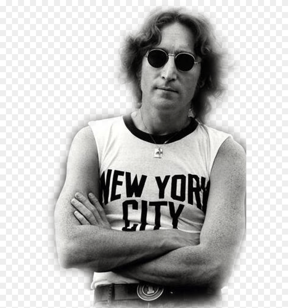John Photo Johnlennon John Lennon New York City, Accessories, Sunglasses, Portrait, Photography Free Png