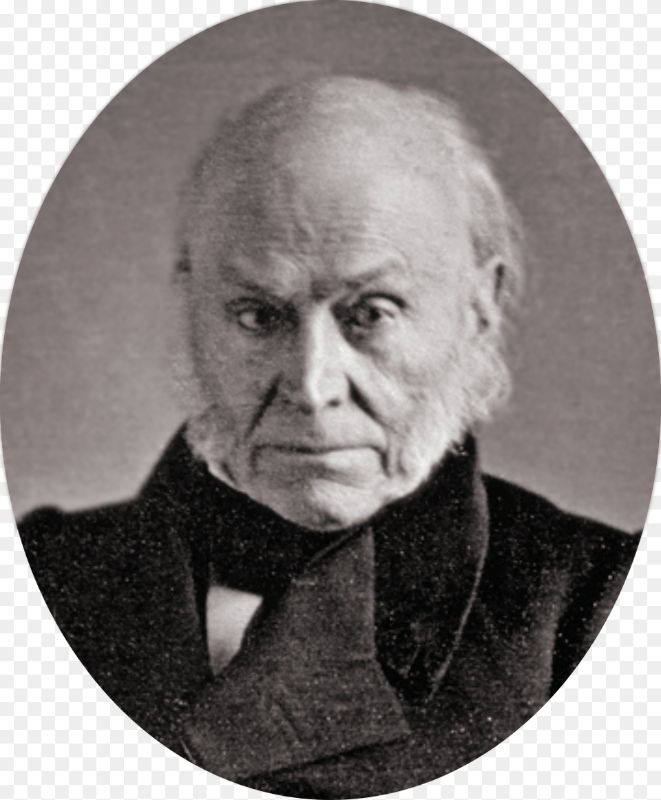 John Quincy Adams In 1843 John Quincy Adams, Adult, Photography, Person, Man Free Png