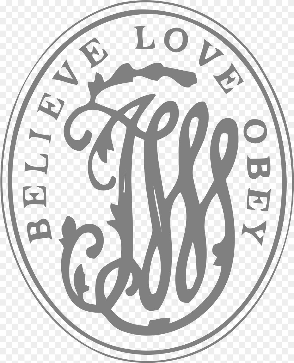 John Wesley Seal Wesley Believe Love Obey, Coin, Money, Text Png