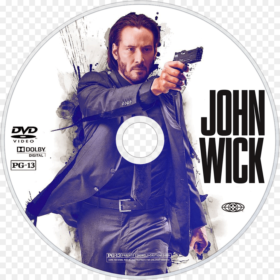 John Wick 1 Dvd Cover, Weapon, Handgun, Gun, Firearm Png