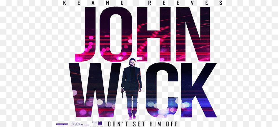 John Wick, Purple, Advertisement, Poster, Person Png Image