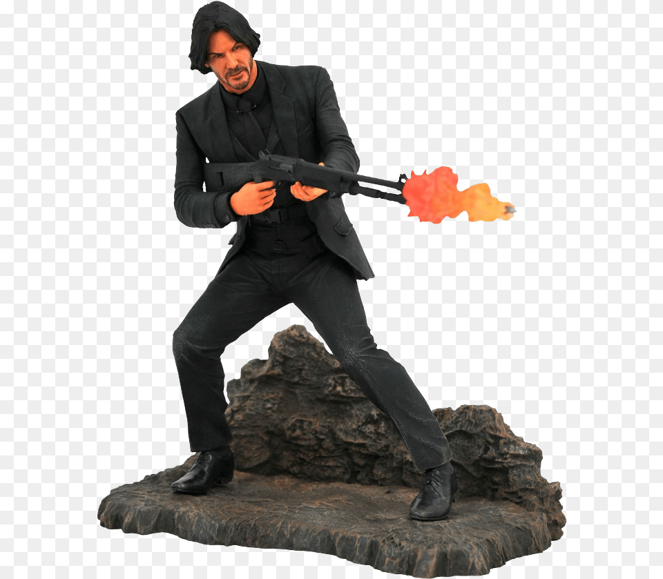 John Wick Diamond Select, Adult, Clothing, Coat, Person Png Image