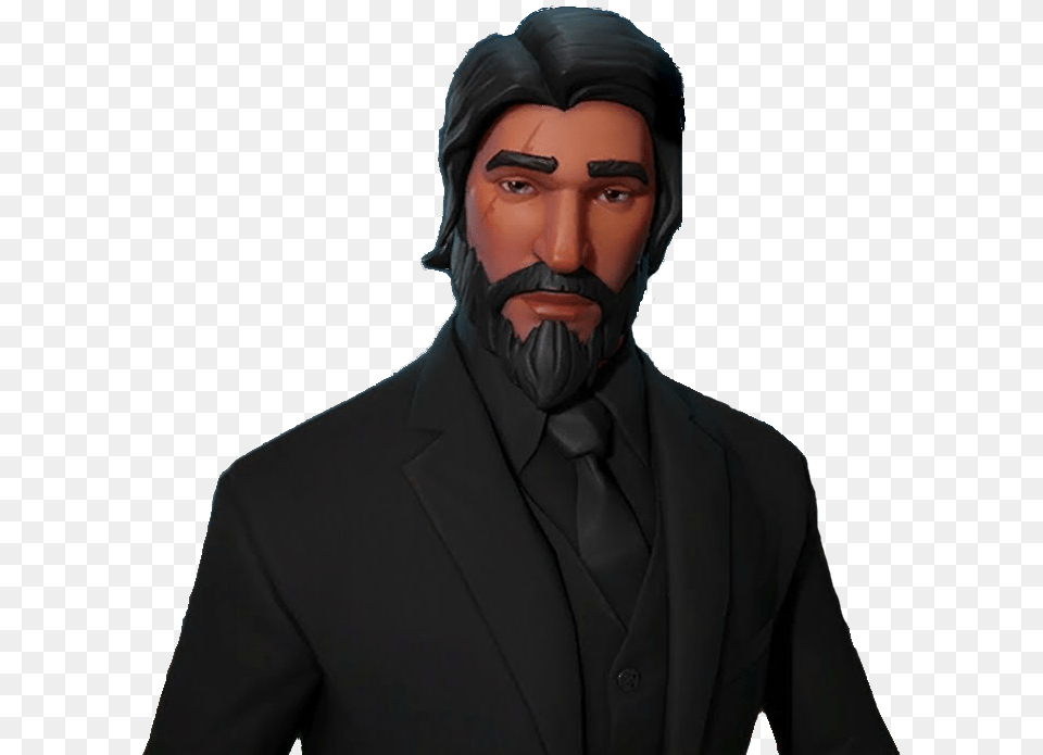 John Wick Fortnite, Portrait, Face, Photography, Head Free Png Download