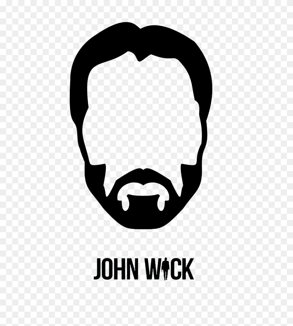 John Wick Movie T Shirt Face Stitch Dog, Electronics, Headphones, Head, Person Free Png Download