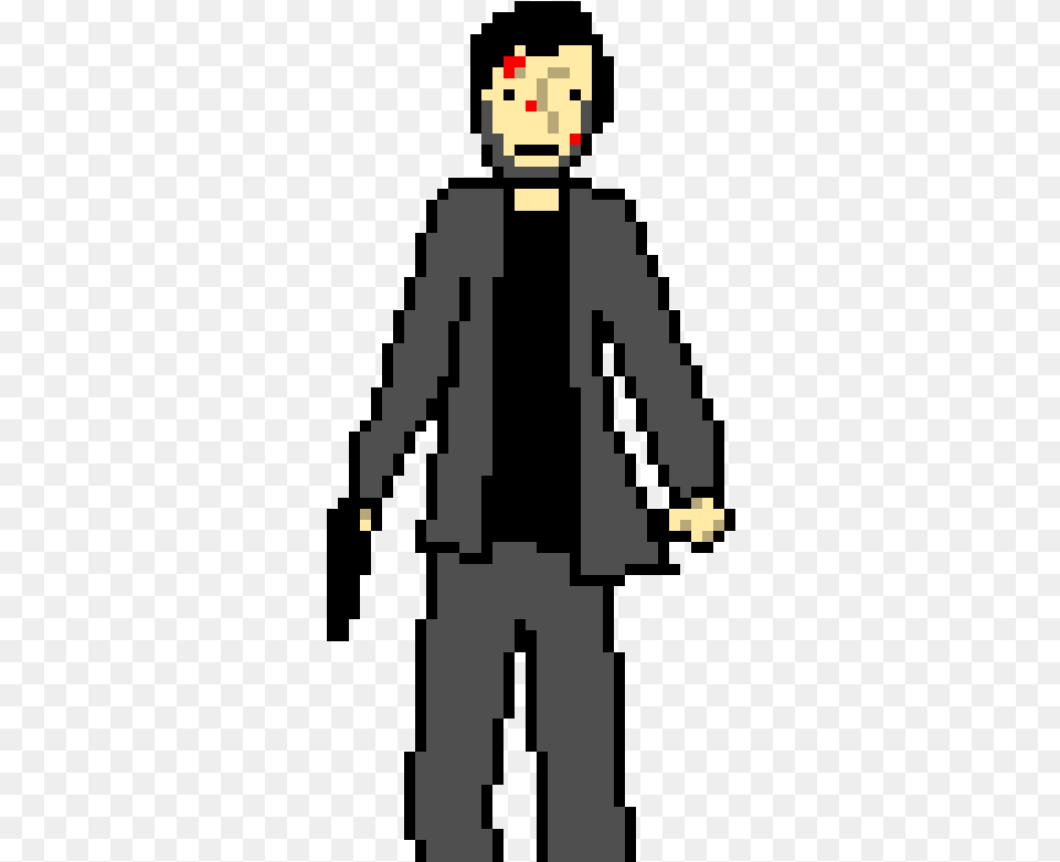 John Wick Pixel Art, Formal Wear, Clothing, Suit, Symbol Free Transparent Png