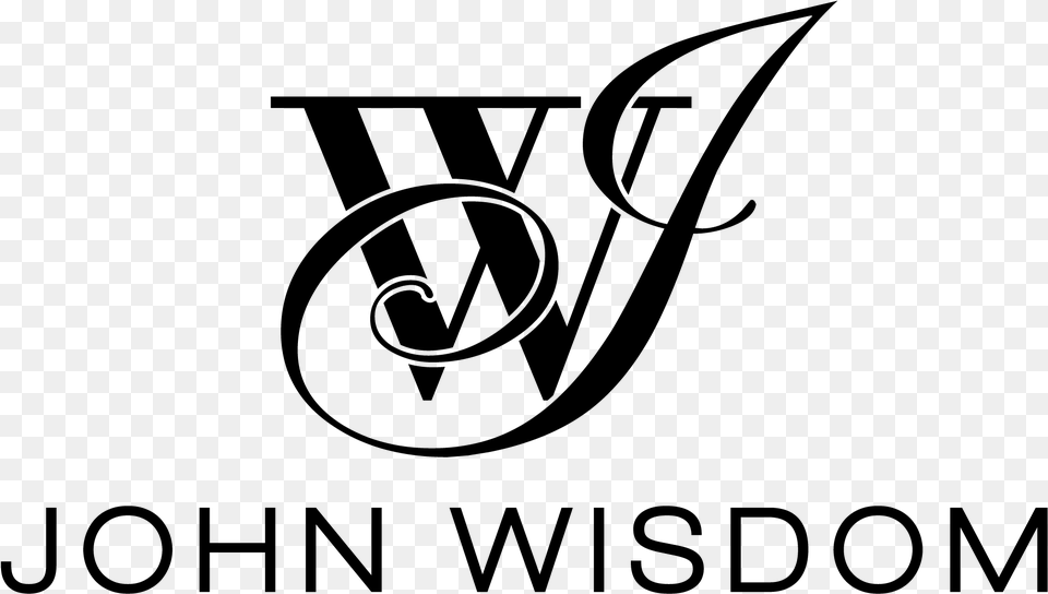 John Wisdom Photographer White Question Mark Transparent Monogram, Gray Png