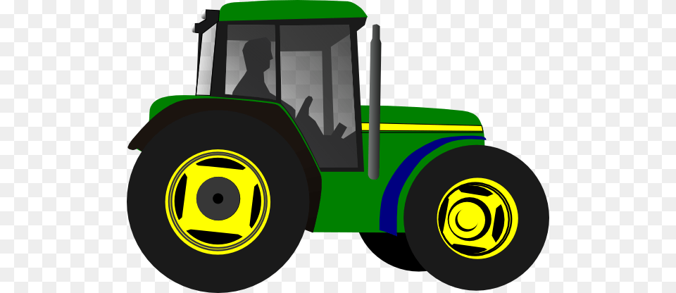 Johndeere Clip Art, Vehicle, Transportation, Tractor, Device Free Png Download