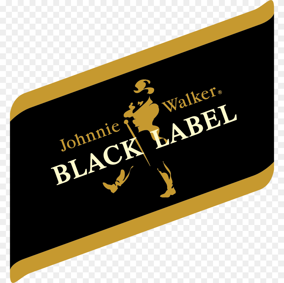 Johnnie Walker Black Label Johnnie Walker Black Logo, Person, Paper, Text, People Free Png Download