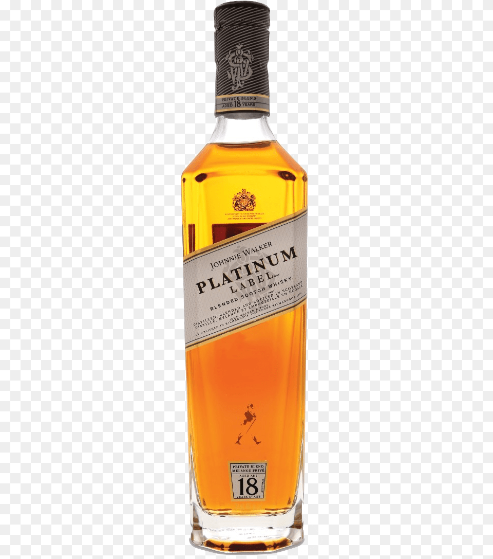 Johnnie Walker Platinum Label 18 Years Johnnie Walker Platinum Lcbo, Alcohol, Beverage, Liquor, Whisky Free Transparent Png