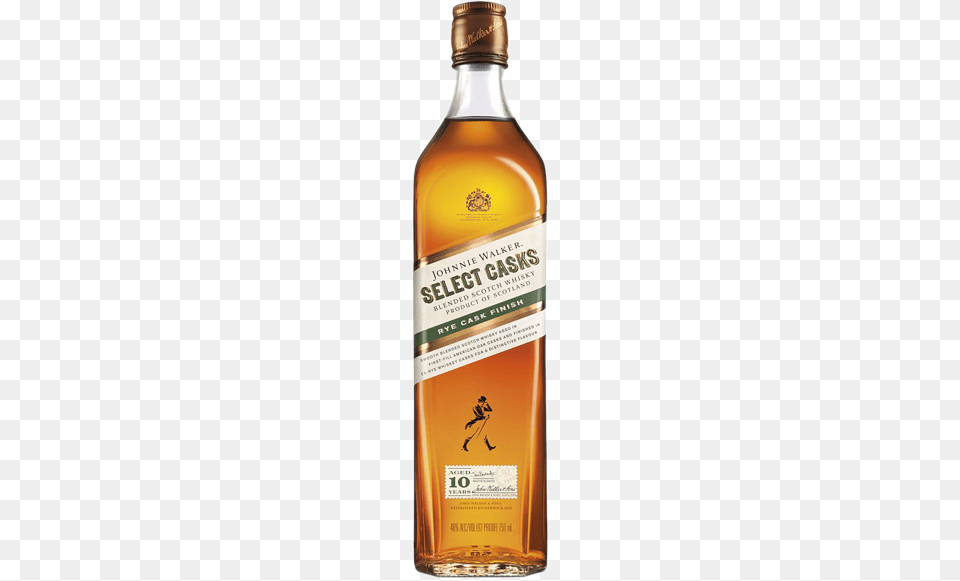 Johnnie Walker Select Casks Rye, Alcohol, Beverage, Liquor, Whisky Free Png