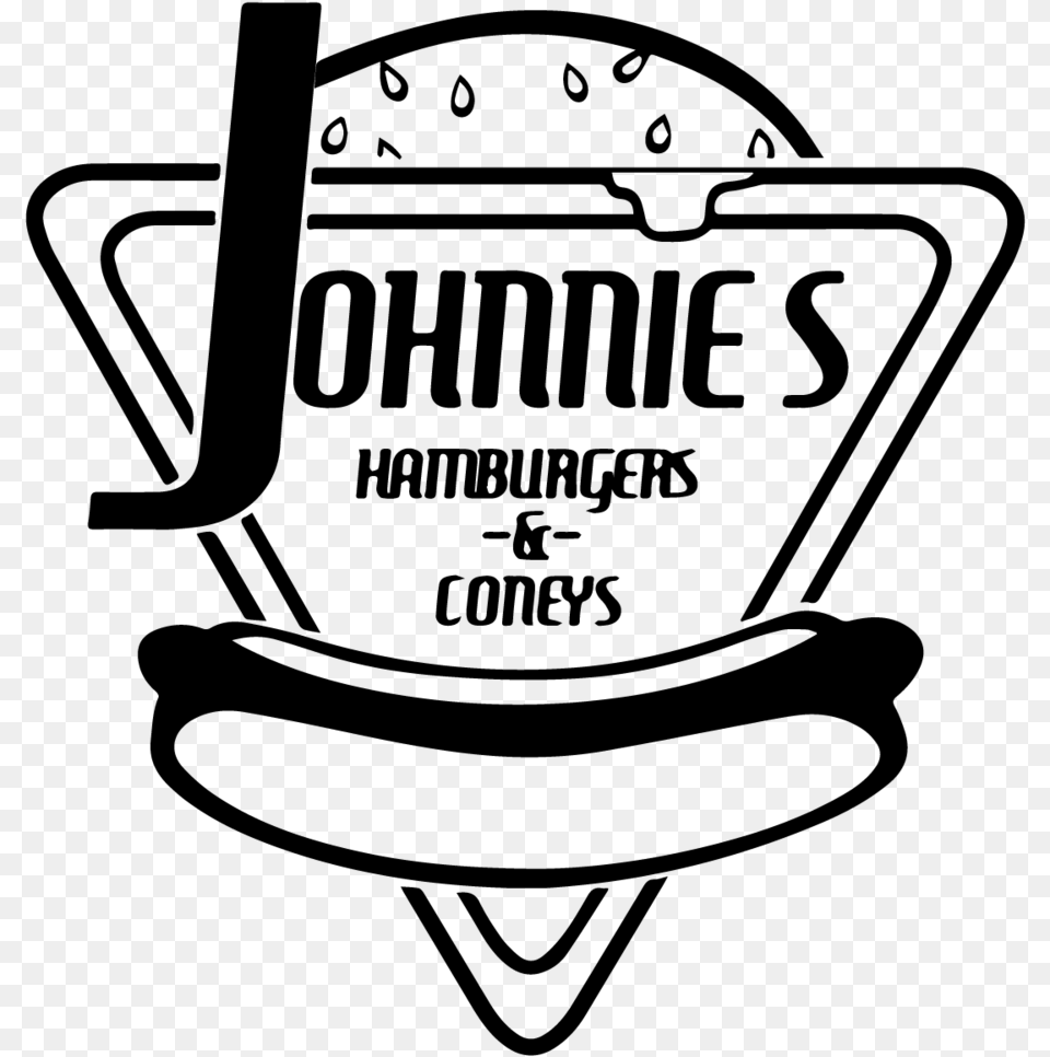 Johnnies Hamburgers Amp Coneys Online Ordering Logo, Gray Free Transparent Png