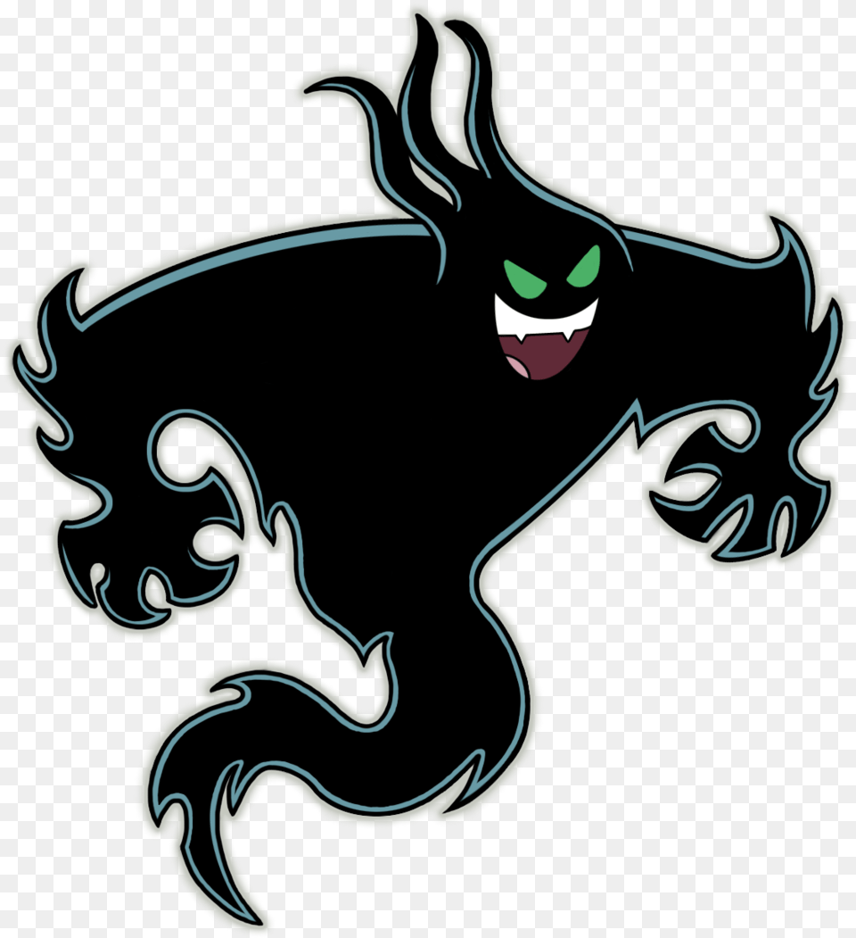 Johnny 1339s Shadow Danny Phantom Ghost Shadow, Electronics, Hardware, Person, Art Free Png Download