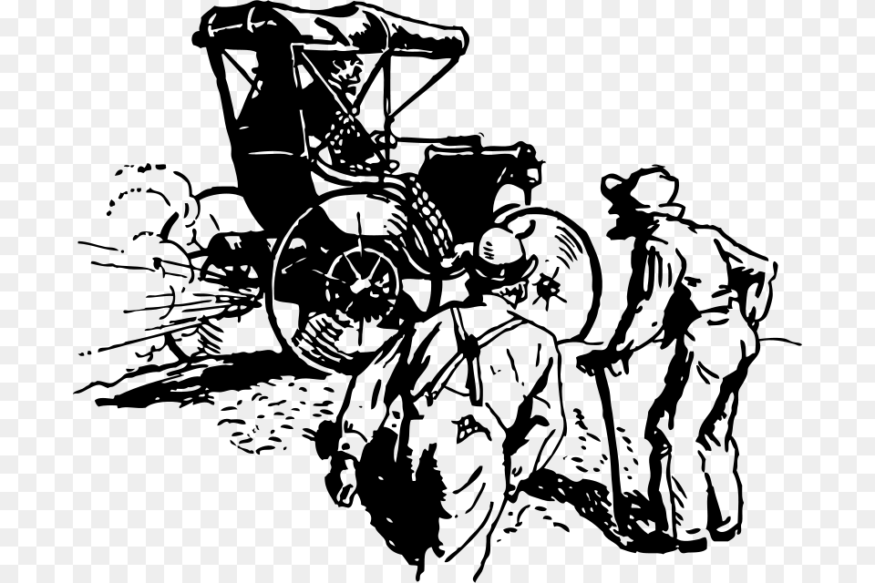 Johnny Automatic An Early Gas Buggy, Gray Png