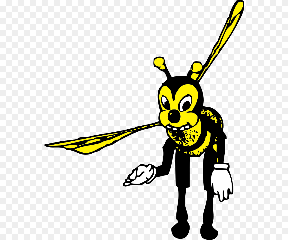 Johnny Automatic Bending Bee, Animal, Insect, Invertebrate, Wasp Free Png Download