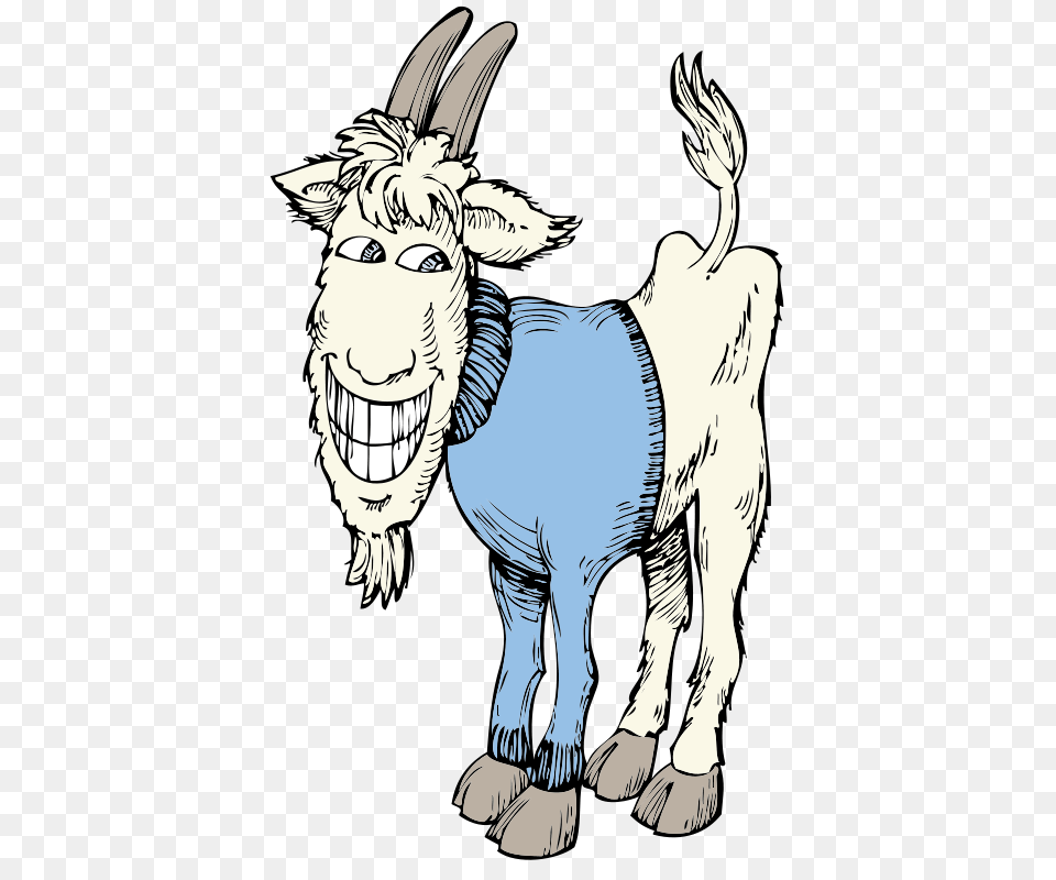 Johnny Automatic Goat In A Sweater, Adult, Person, Woman, Female Free Transparent Png