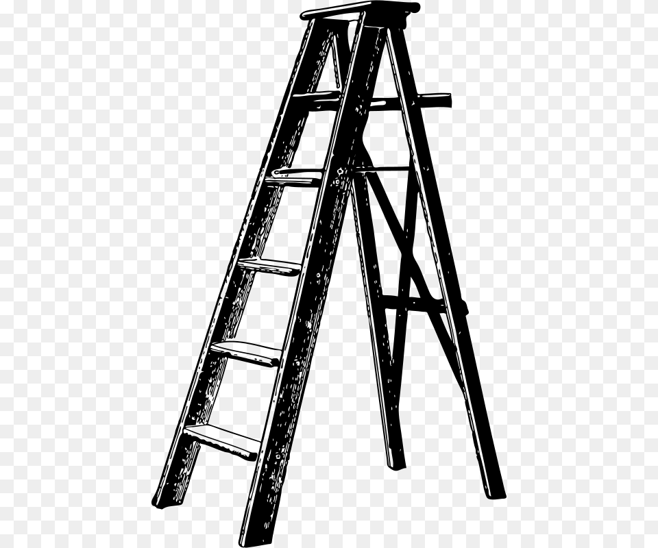 Johnny Automatic Ladder, Gray Png Image