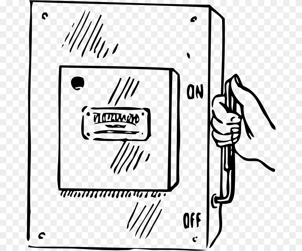 Johnny Automatic Main Switch, Gray Free Transparent Png