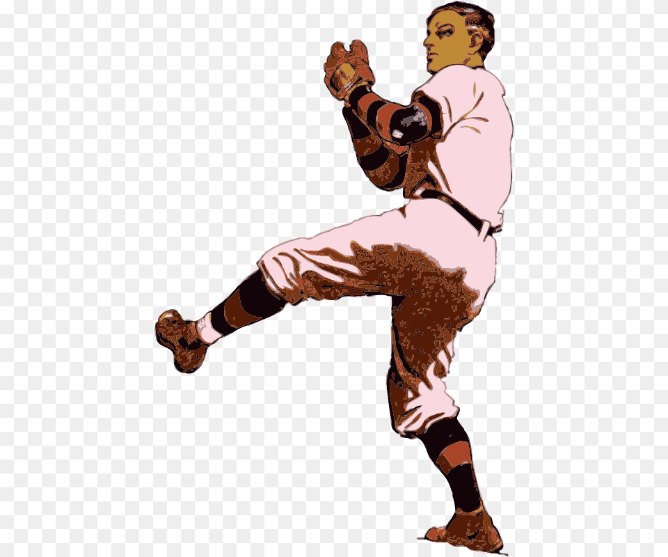 Johnny Automatic Old Time Pitcher, Team Sport, Person, Sport, Glove Free Png Download