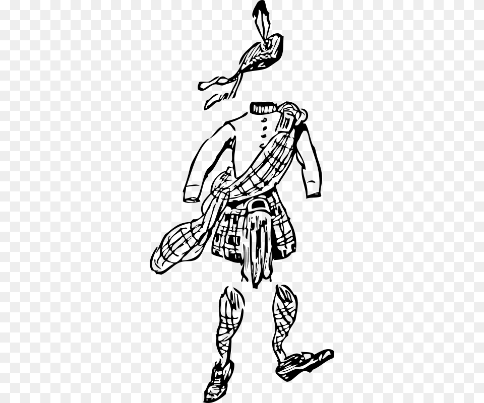 Johnny Automatic Scotsman S Clothes, Gray Free Transparent Png