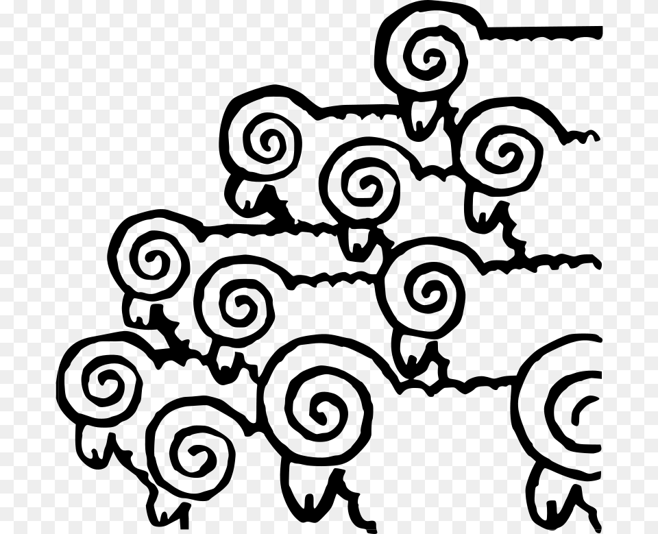 Johnny Automatic Sheep, Gray Png