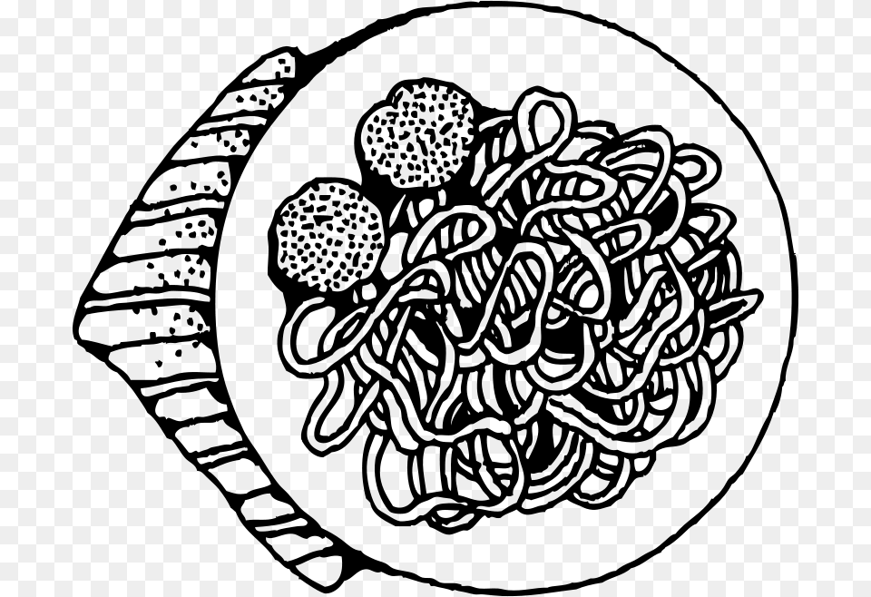 Johnny Automatic Spaghetti And Meatballs, Gray Png Image
