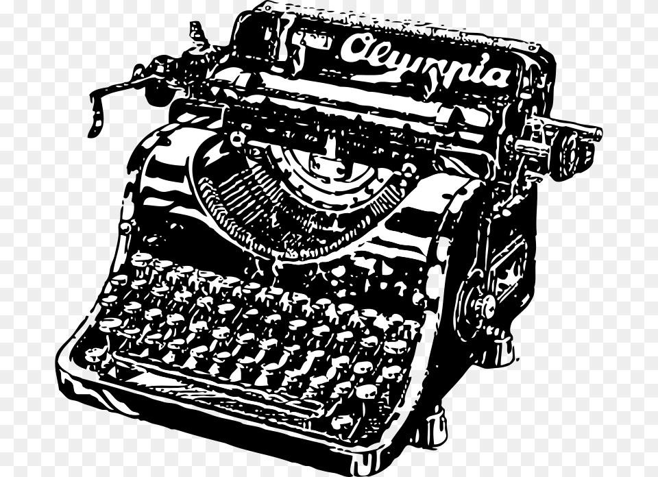 Johnny Automatic Typewriter, Engine, Machine, Motor Free Png